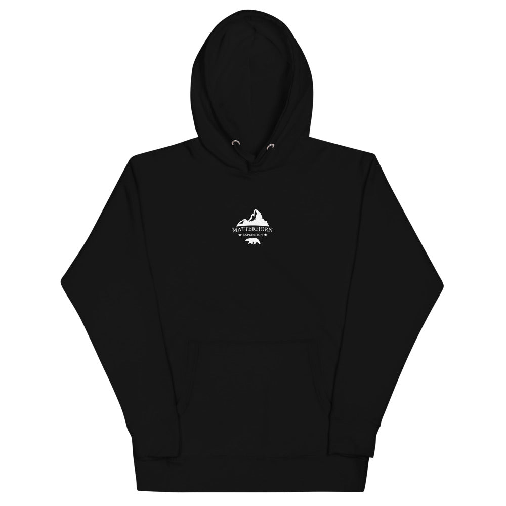 Unisex Matterhorn Black Hoodie